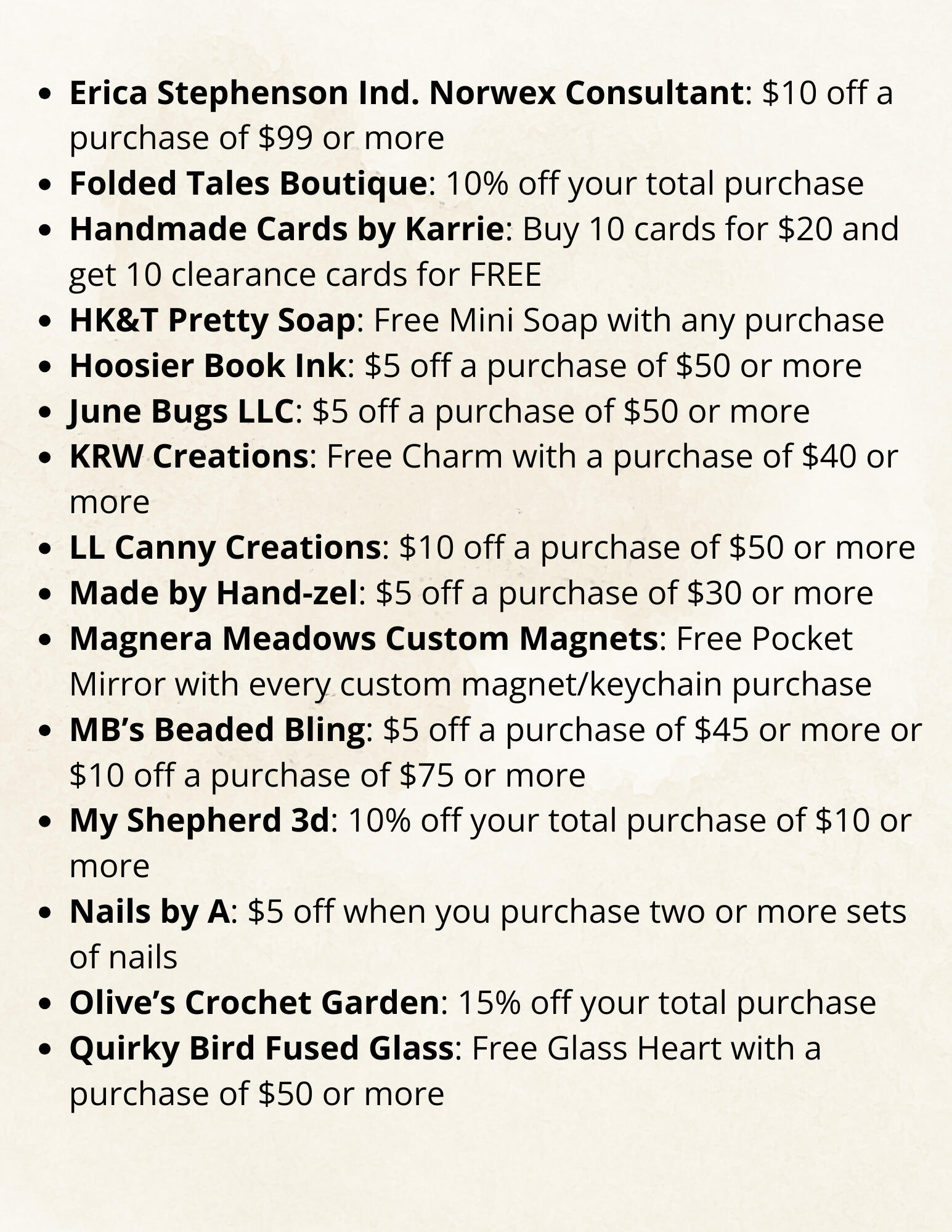 Great Shop-tember VIP Discounts