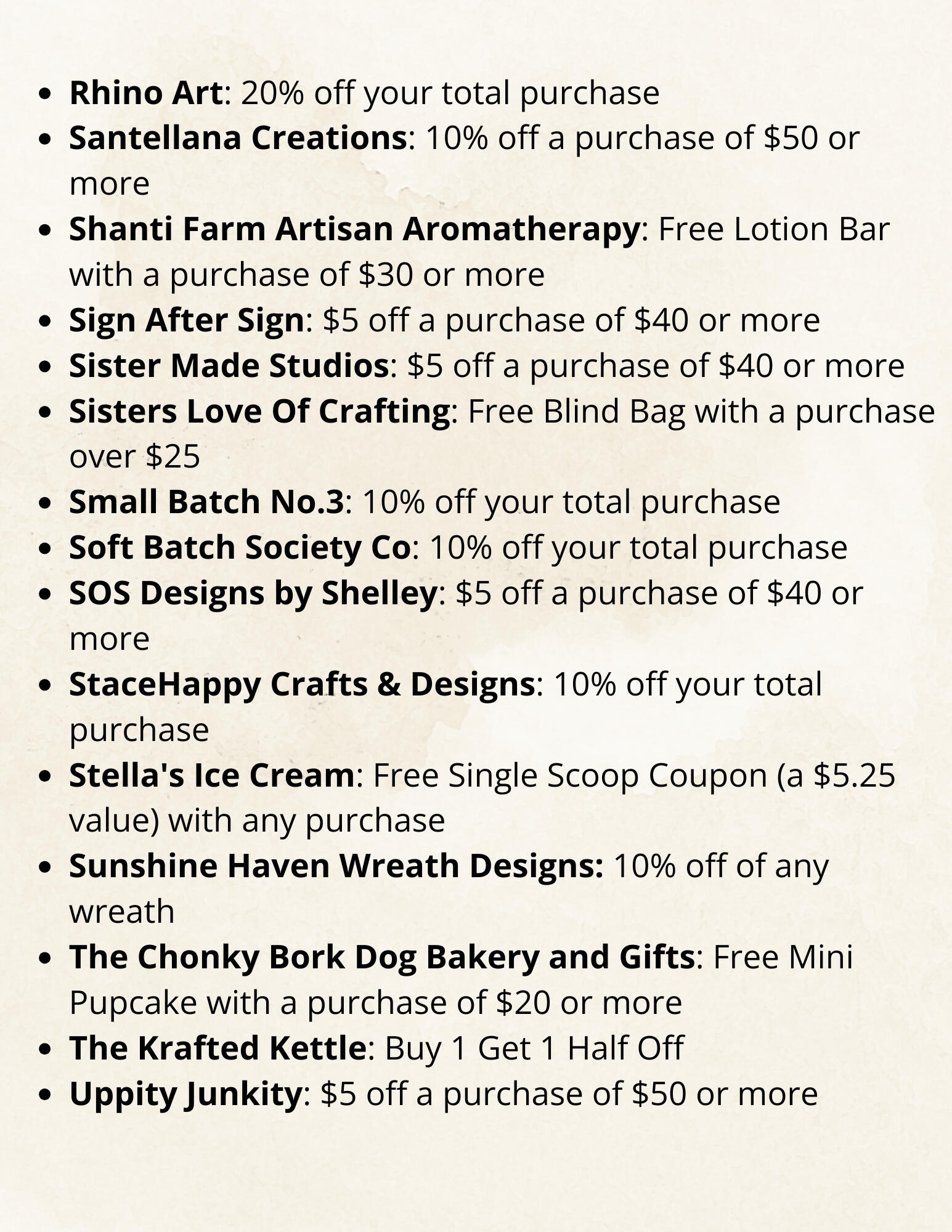 Great Shop-tember VIP Discounts