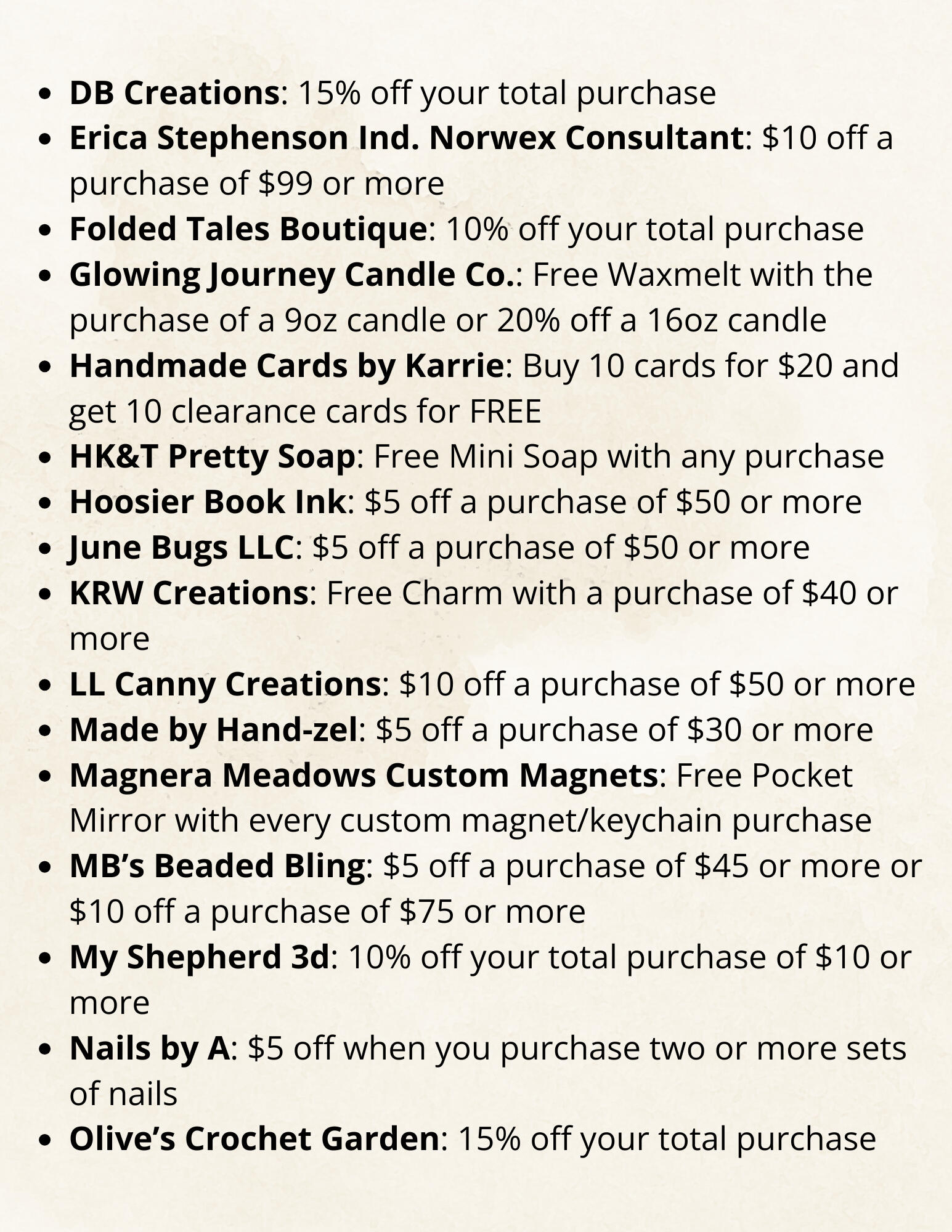 Great Shop-tember VIP Discounts