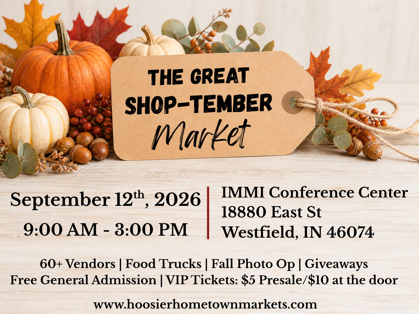 Mom-umental Market Event Add The Great Shop-tember Market to your calendar